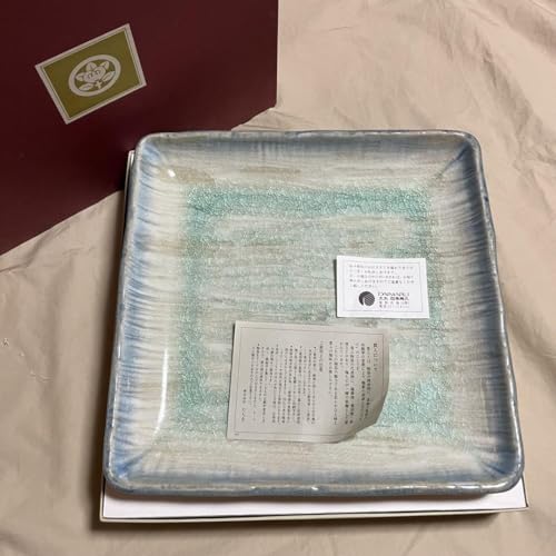 新品　たち吉特選　粉引　御本手　櫛目　角盛り皿　焼き物皿　主菓子皿　５枚　希少品 新品 たち吉特選 粉引 御本手 櫛目 角盛り皿 焼き物皿 主菓子皿